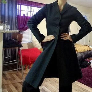 BCBG Jean trench